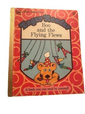 Boo and the Flying Flews — Vintage Little Golden Book “Eager Reader” (1974)